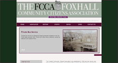 Desktop Screenshot of foxhall.org